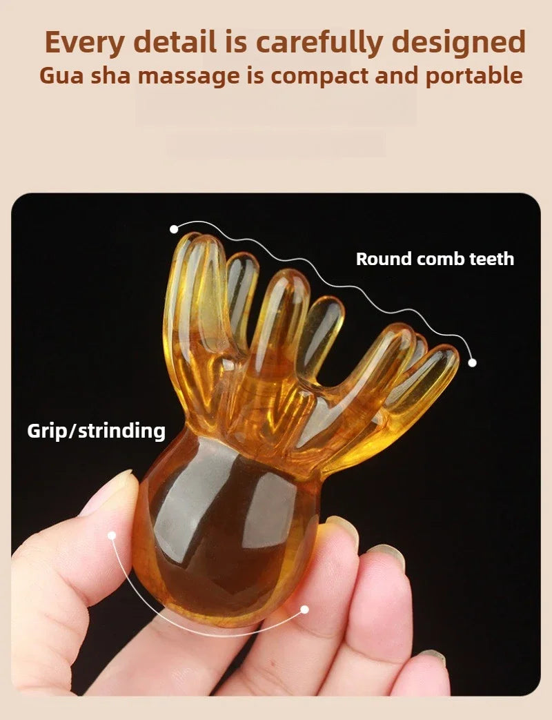 Resin Octopus Scalp Massage Comb for Relaxation - Smarsty