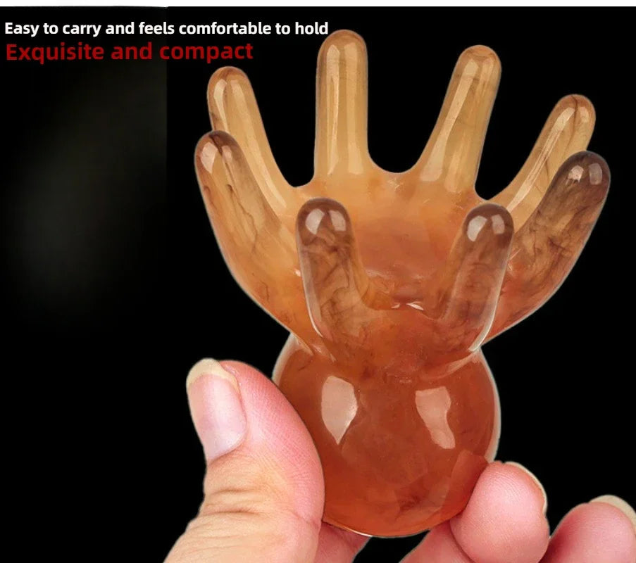 Resin Octopus Scalp Massage Comb for Relaxation - Smarsty