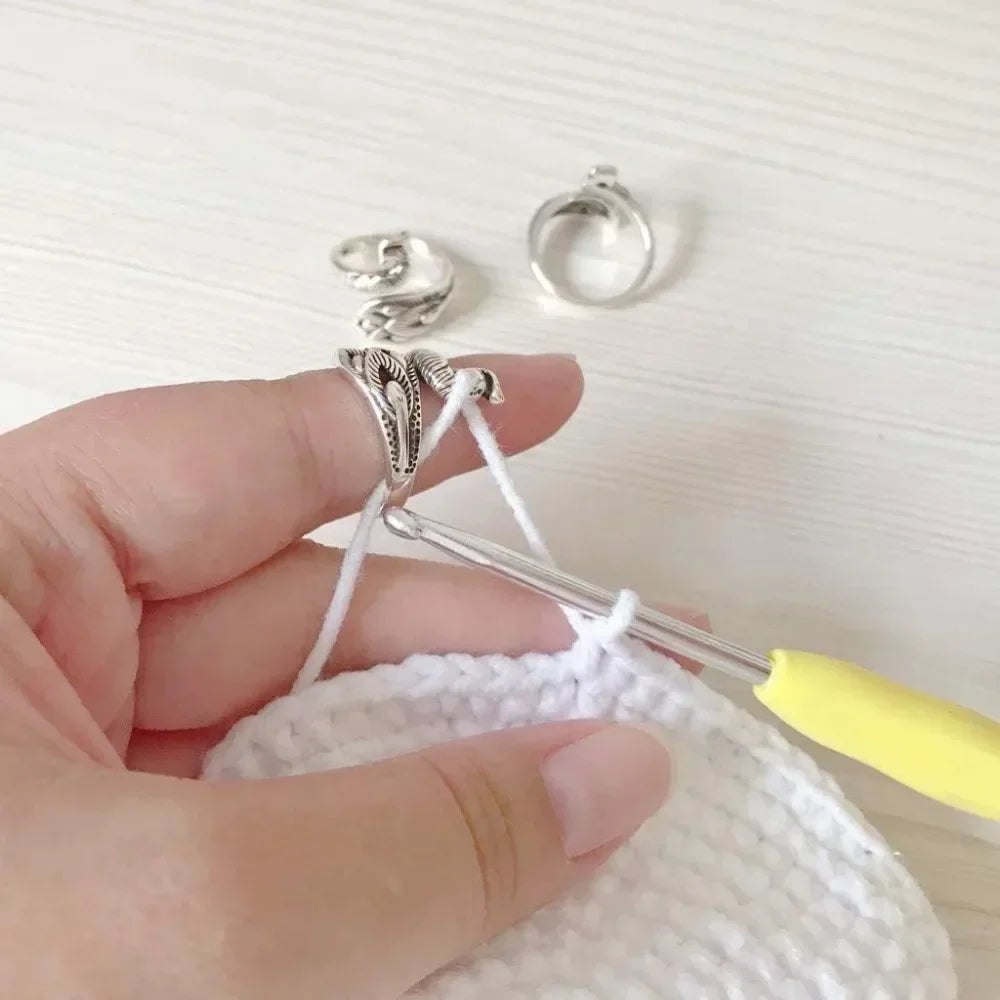 Adjustable Crochet Tension Cat Ring for Beginners - Smarsty