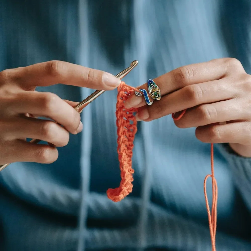 Adjustable Crochet Tension Cat Ring for Beginners - Smarsty