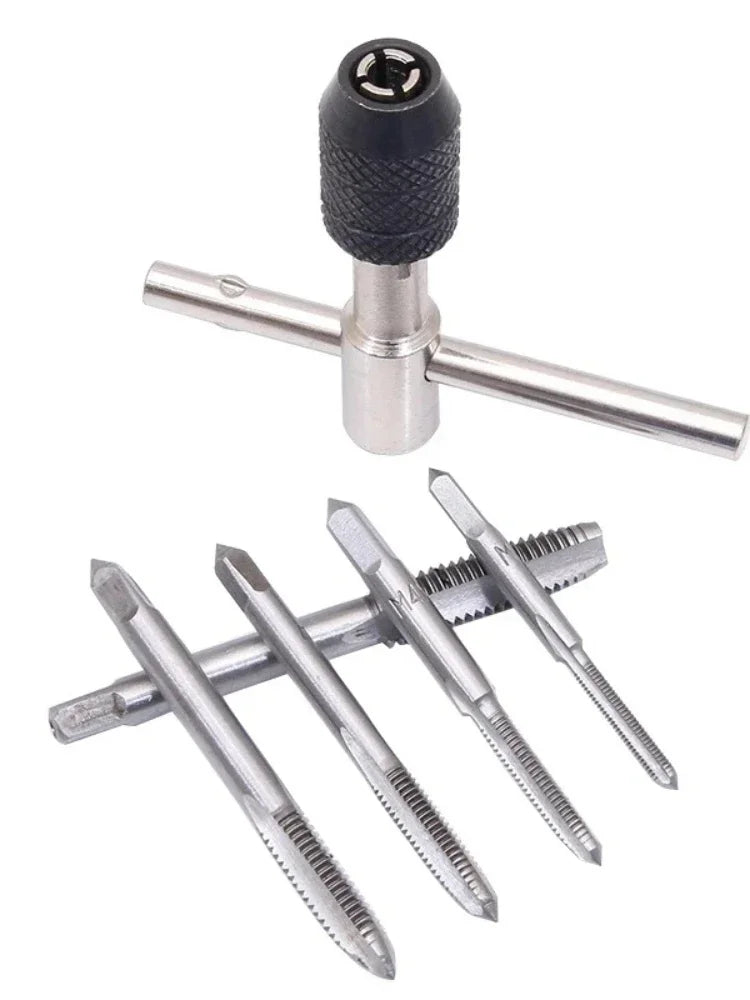 6PCS Tap Drill Wrench Set for M3-M8 Screws - Smarsty