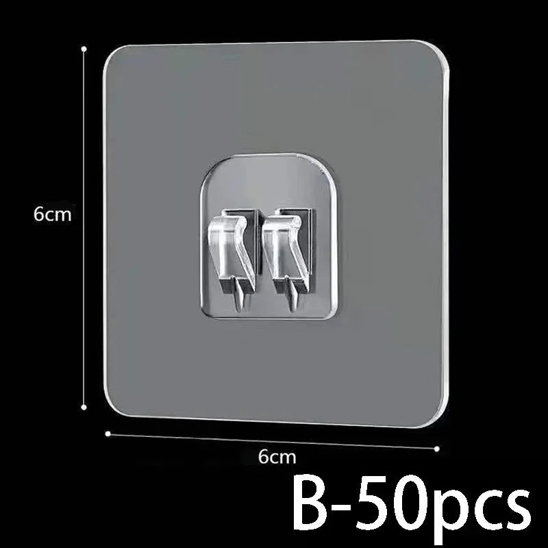 Waterproof Strong Adhesive Hook Shelf Stickers for Easy Installation - Smarsty