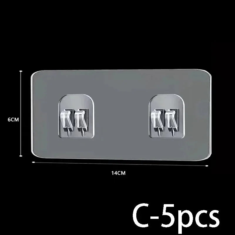 Waterproof Strong Adhesive Hook Shelf Stickers for Easy Installation - Smarsty