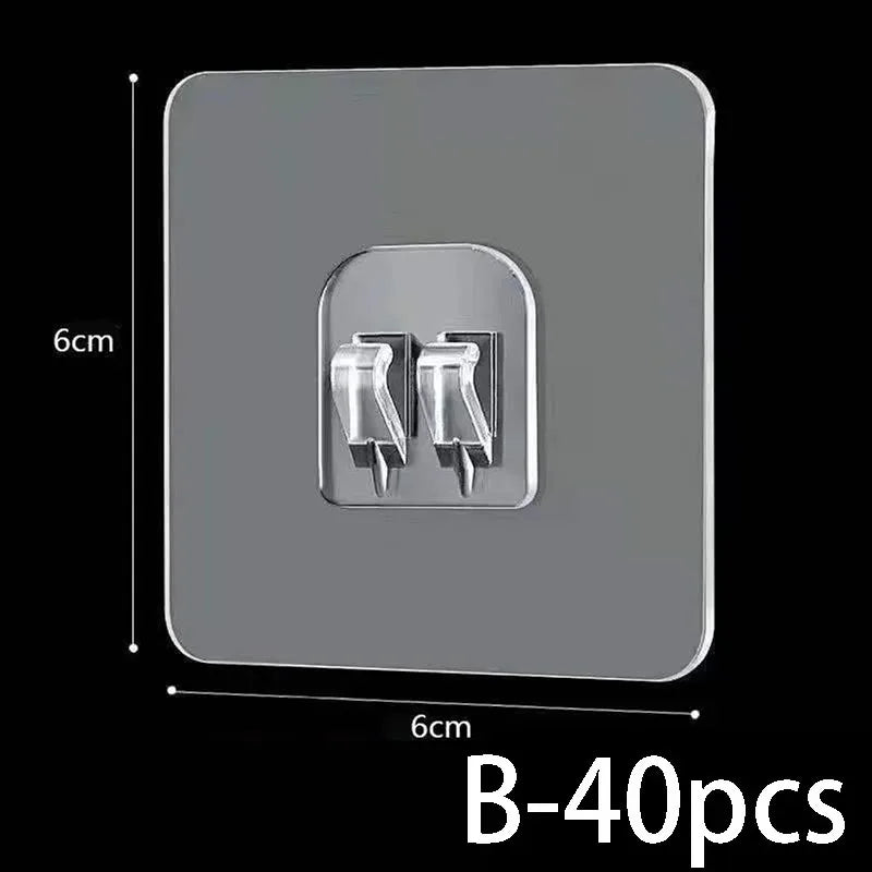 Waterproof Strong Adhesive Hook Shelf Stickers for Easy Installation - Smarsty