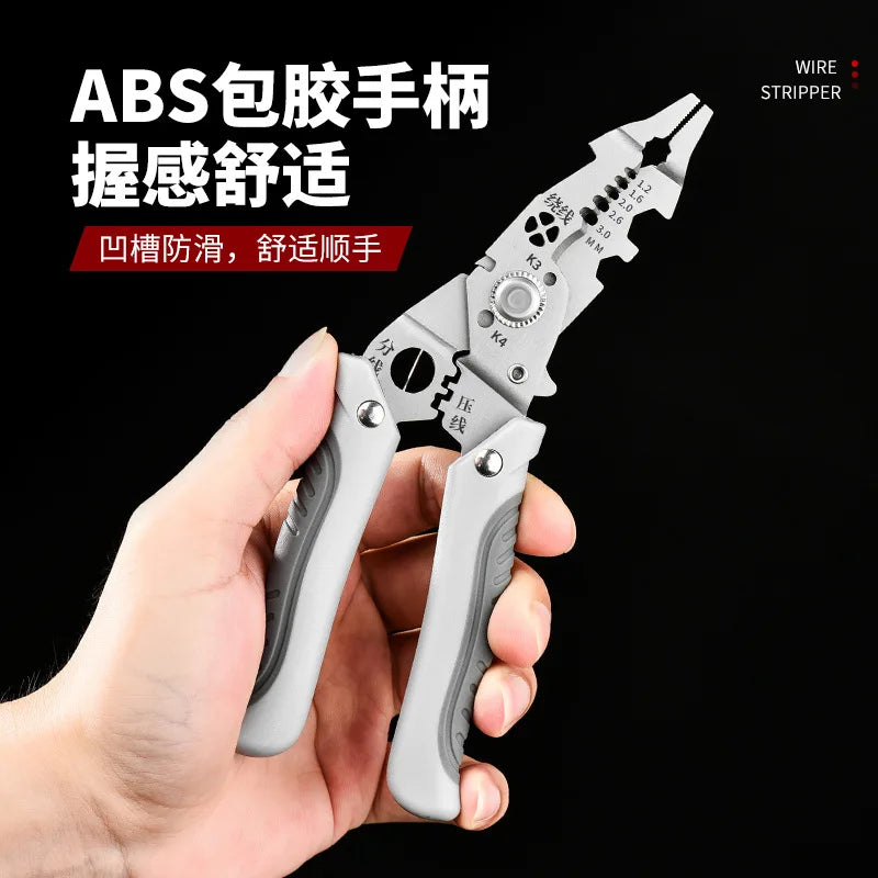 Adjustable Automatic Wire Stripper and Crimper Tool - Smarsty