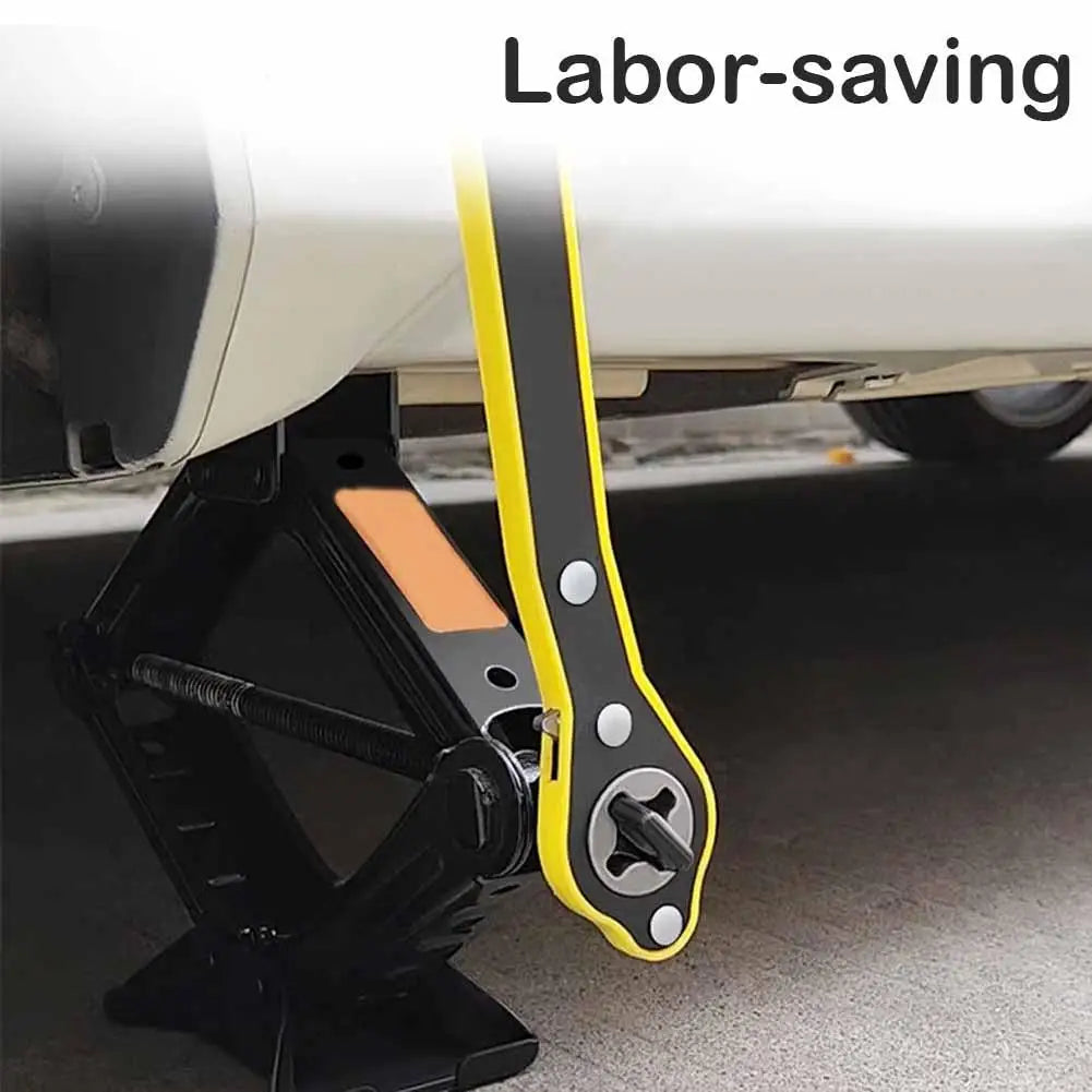 Labor-Saving Car Jack Wrench for Easy Tire Changes - Smarsty