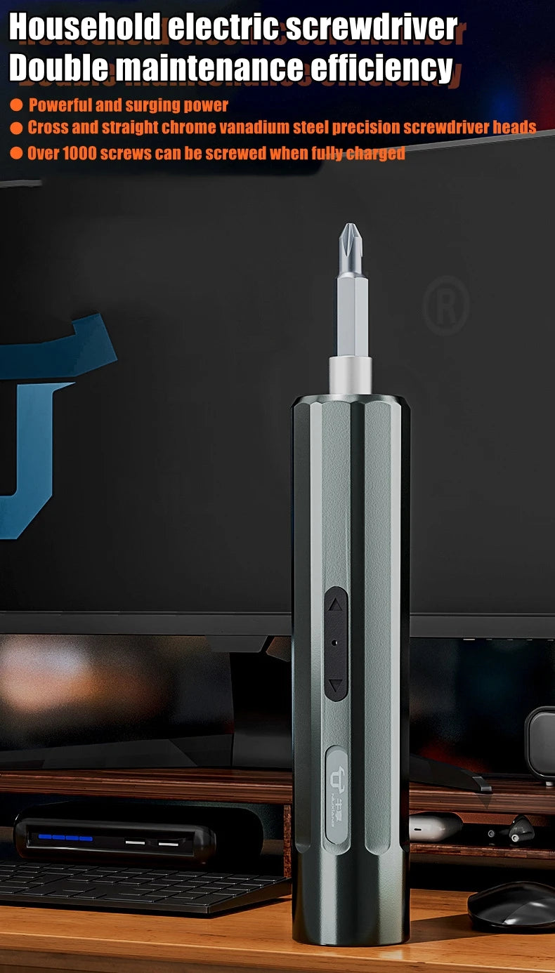Cordless Electric Screwdriver For Easy Home Repairs - Smarsty