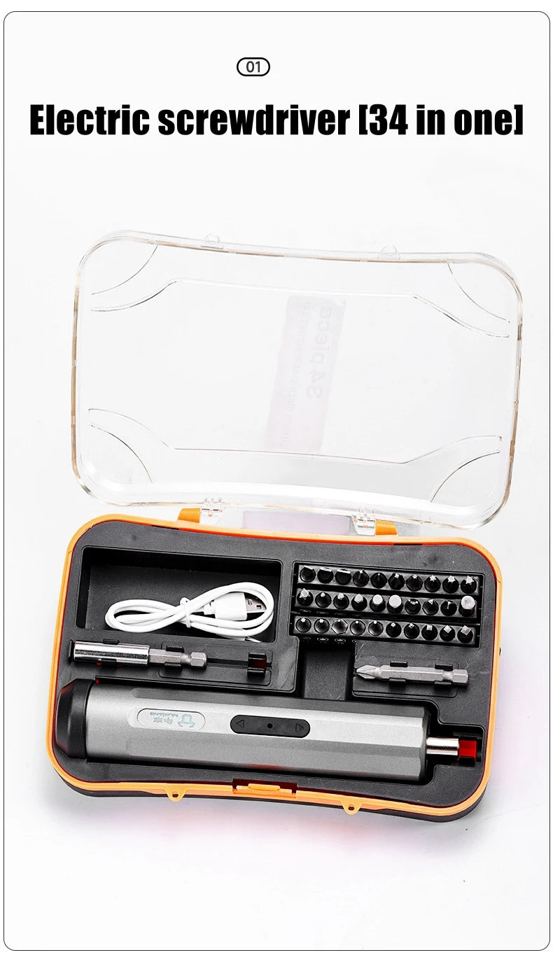 Cordless Electric Screwdriver For Easy Home Repairs - Smarsty