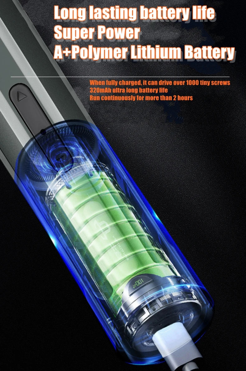 Cordless Electric Screwdriver For Easy Home Repairs - Smarsty