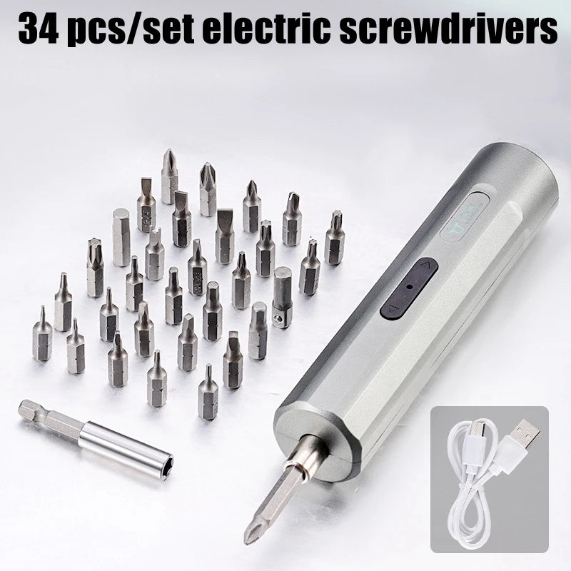 Cordless Electric Screwdriver For Easy Home Repairs - Smarsty
