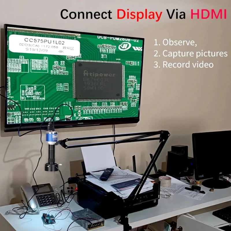 4K Digital Microscope Set for Precision Soldering - Smarsty