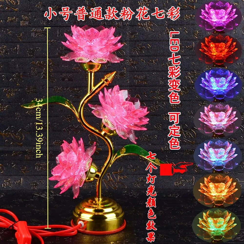 Colorful Lotus Candle Holder for Home Decoration - Smarsty