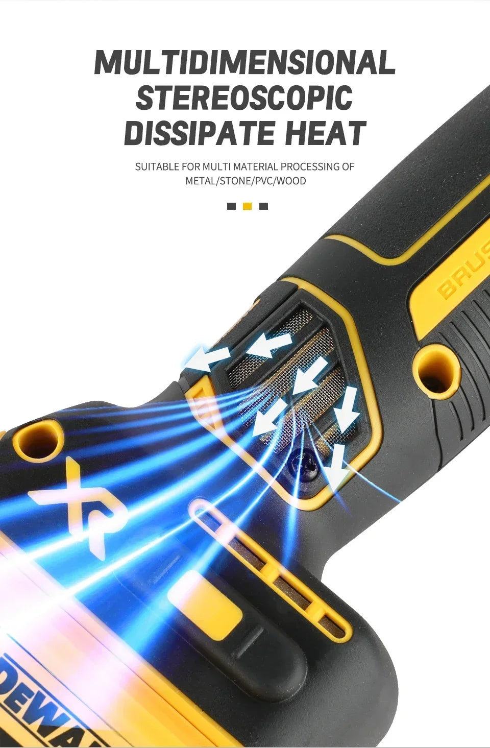 DeWalt Electric Wrench and Angle Grinder Tool Set - Smarsty