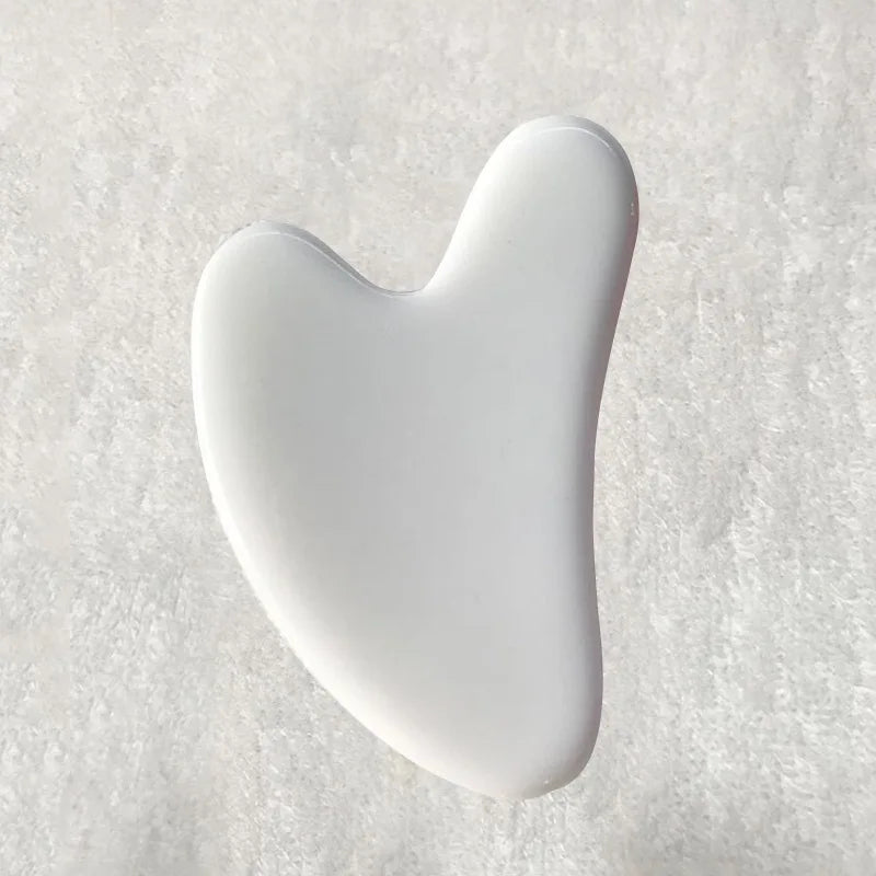 Heart Shape Beeswax Gua Sha Scraper for Relaxing Face Massage - Smarsty