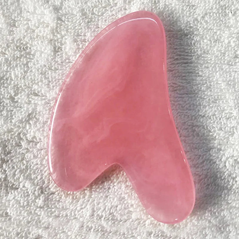 Heart Shape Beeswax Gua Sha Scraper for Relaxing Face Massage - Smarsty
