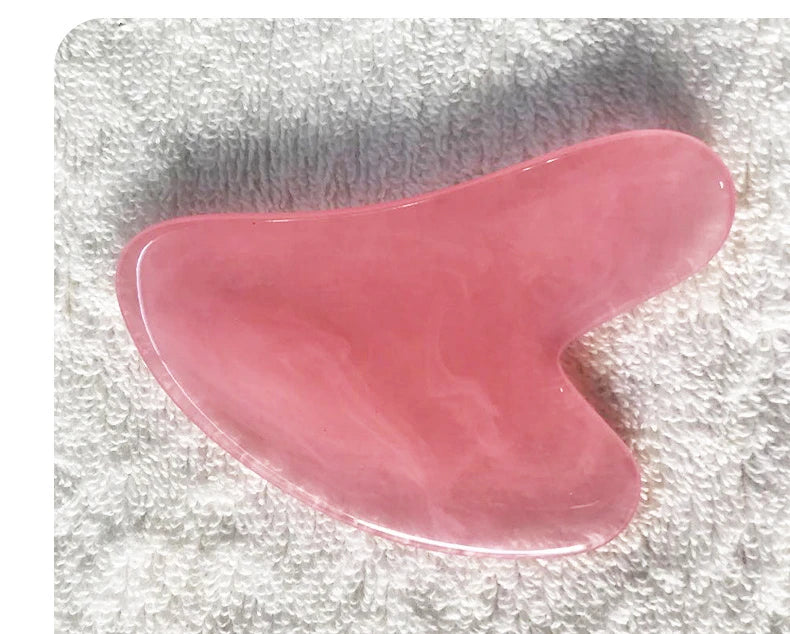Heart Shape Beeswax Gua Sha Scraper for Relaxing Face Massage - Smarsty