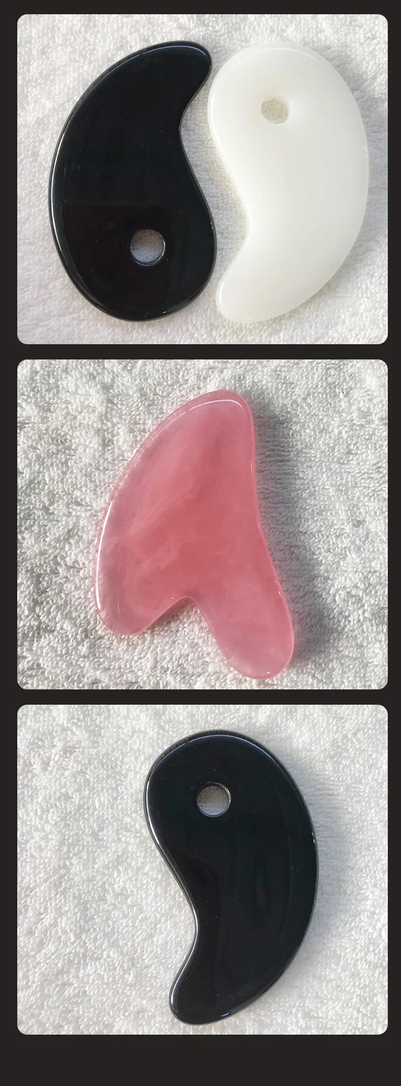 Heart Shape Beeswax Gua Sha Scraper for Relaxing Face Massage - Smarsty