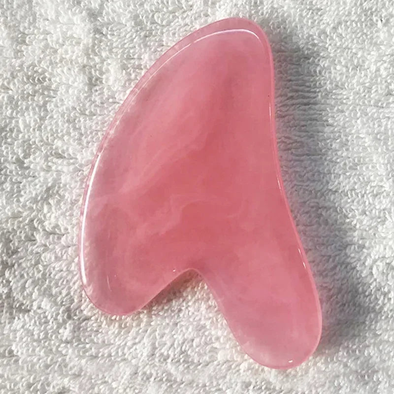 Heart Shape Beeswax Gua Sha Scraper for Relaxing Face Massage - Smarsty
