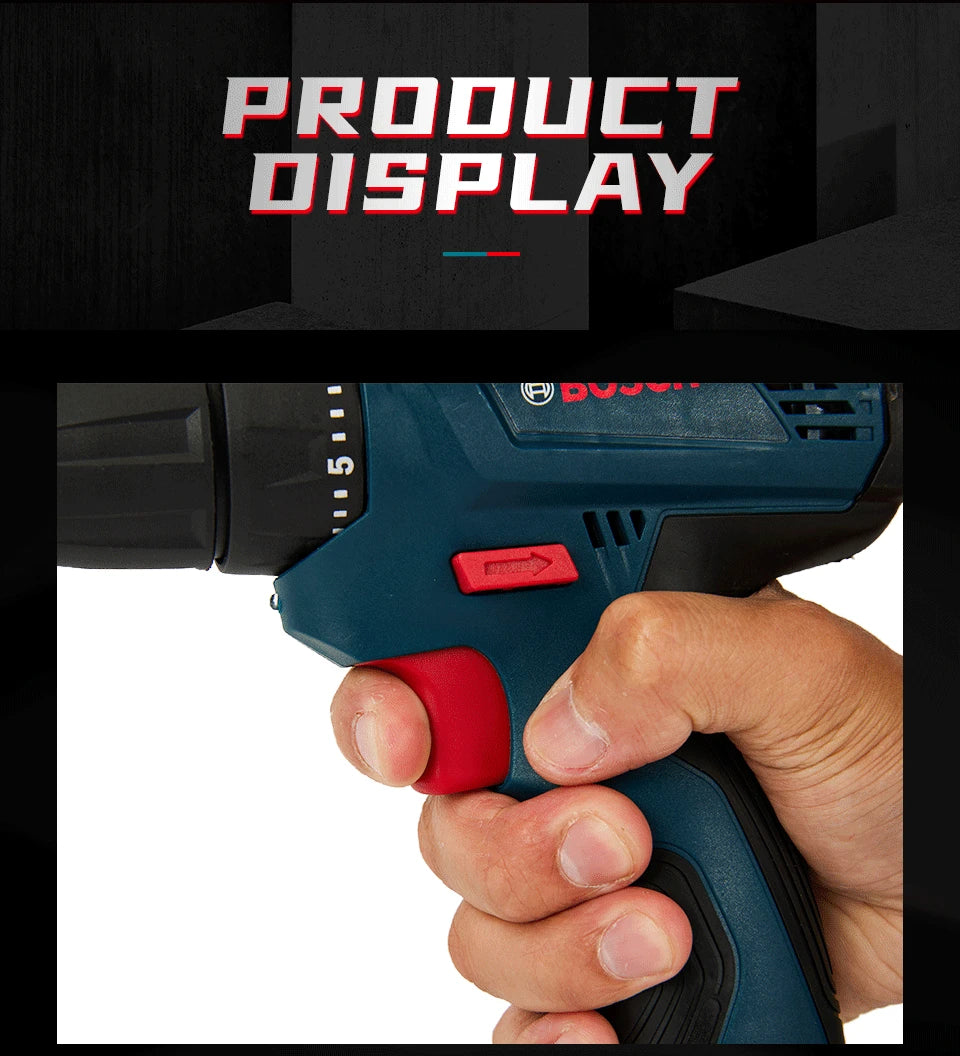 Bosch 12V Cordless Electric Drill for Home DIY - Smarsty