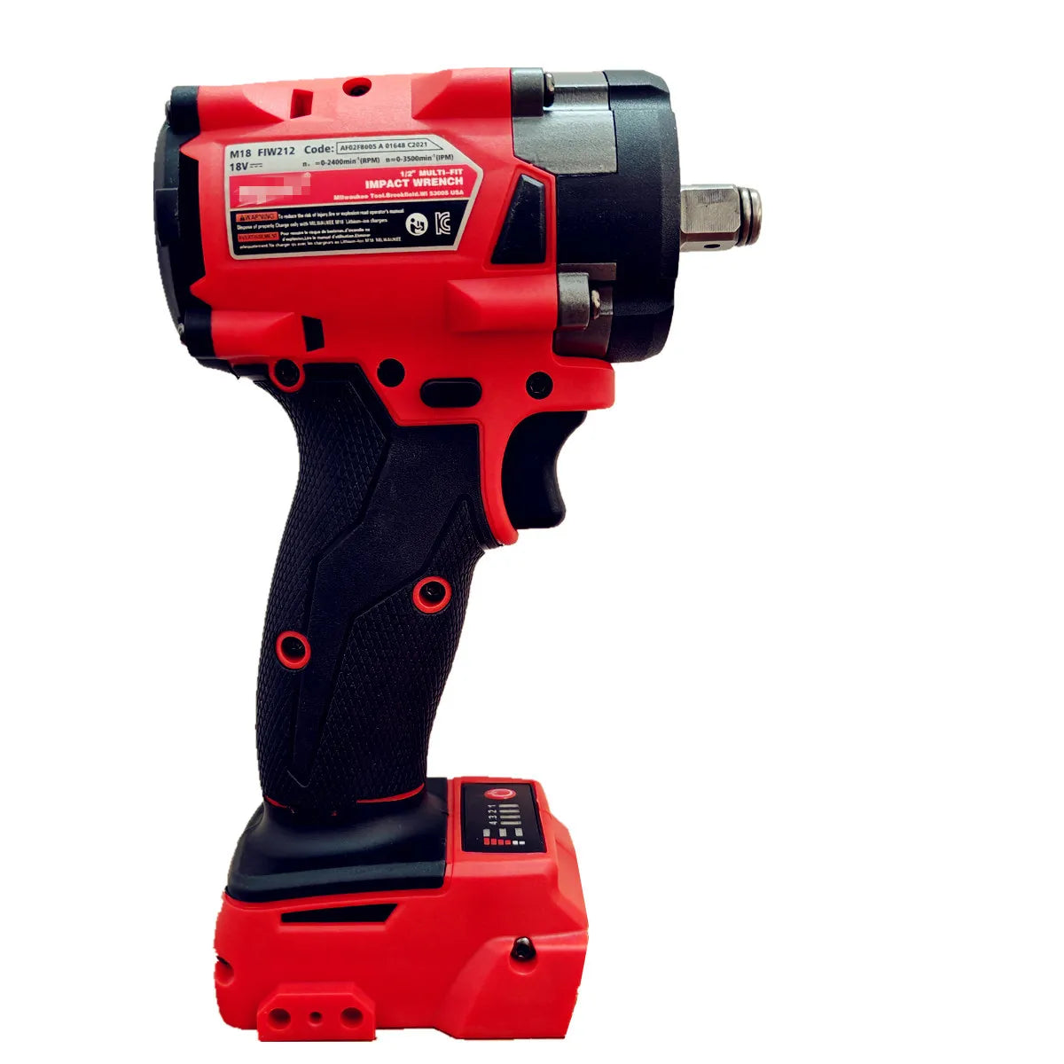 Brushless Impact Wrench with 500N.m Torque for Easy Car Repairs - Smarsty