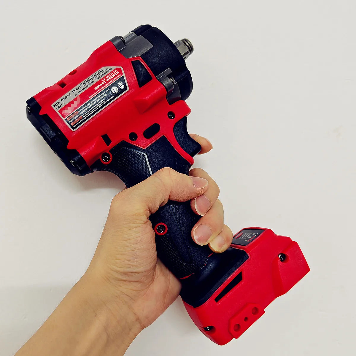 Brushless Impact Wrench with 500N.m Torque for Easy Car Repairs - Smarsty