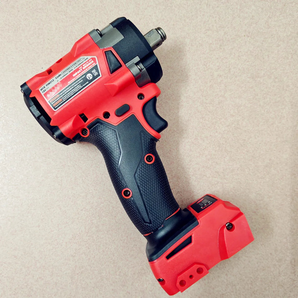 Brushless Impact Wrench with 500N.m Torque for Easy Car Repairs - Smarsty