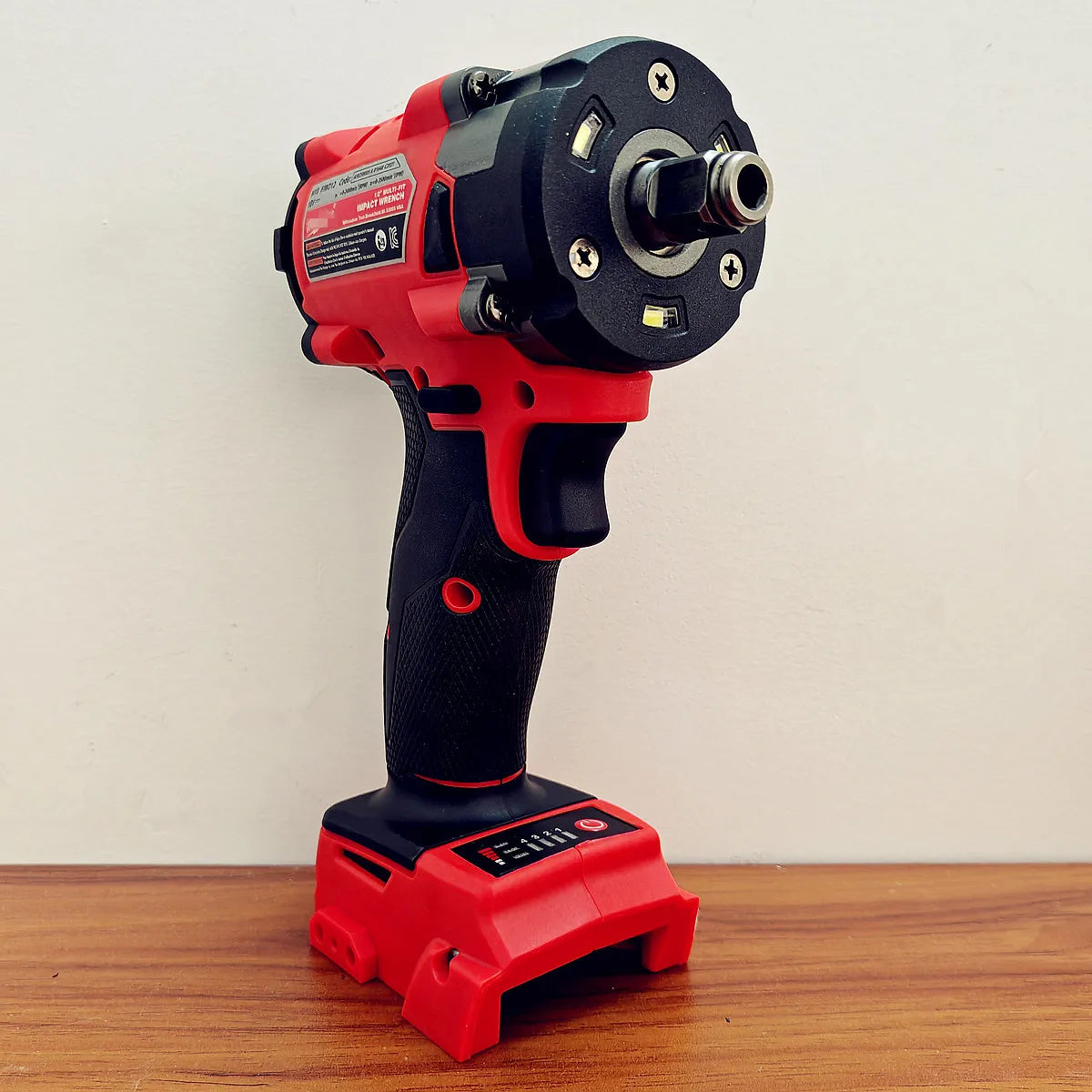 Brushless Impact Wrench with 500N.m Torque for Easy Car Repairs - Smarsty