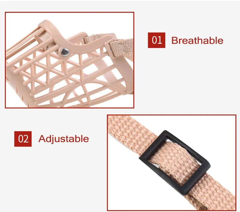 Adjustable Dog Muzzle for Safety and Comfort - Smarsty