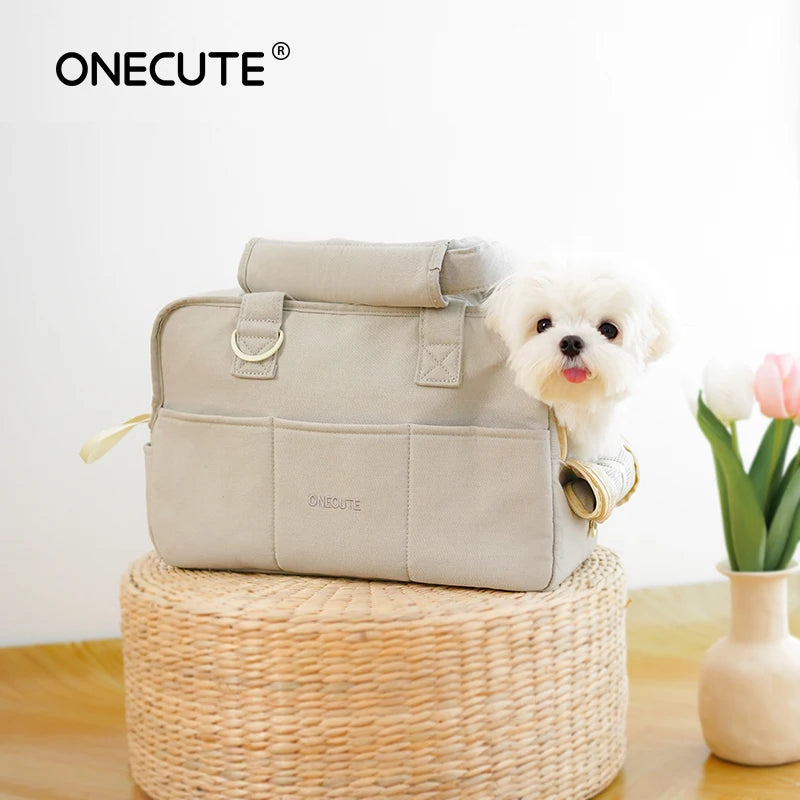 Portable Dog Carrier Bag for Small Pets Comfort and Style - Smarsty
