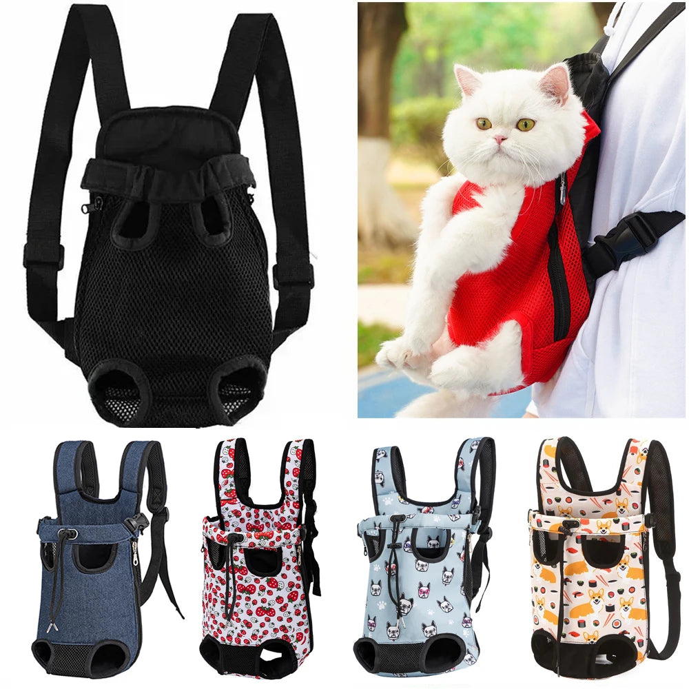 Adjustable Pet Carrier Backpack for Travel and Hiking - Smarsty