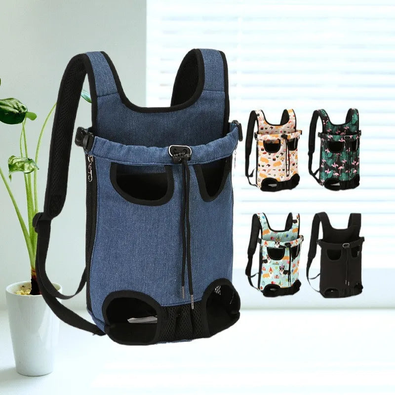 Adjustable Pet Carrier Backpack for Travel and Hiking - Smarsty