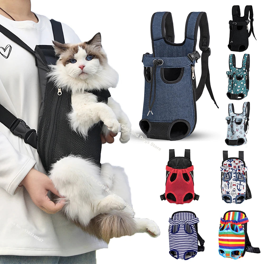 Adjustable Pet Carrier Backpack for Travel and Hiking - Smarsty