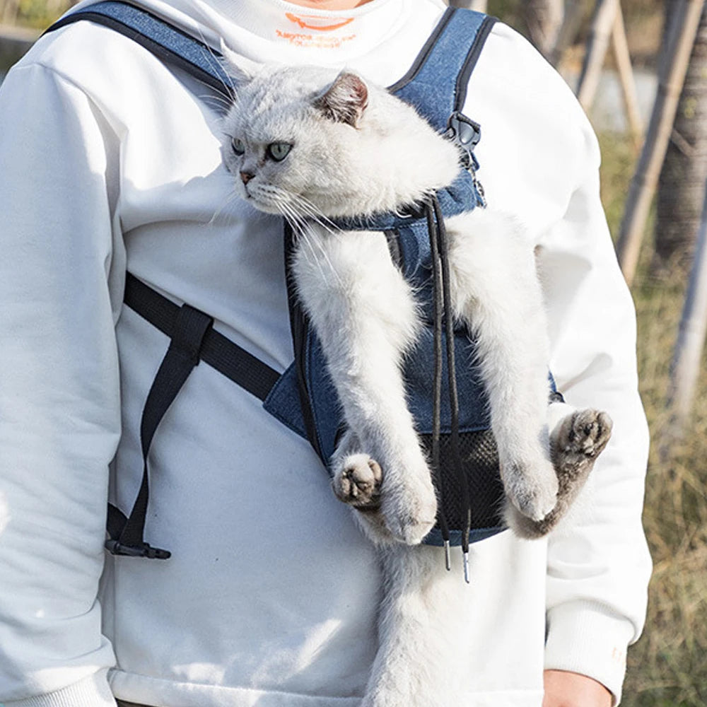 Adjustable Pet Carrier Backpack for Travel and Hiking - Smarsty