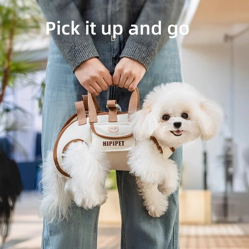 Breathable Hands-Free Pet Carrier Bag for Travel - Smarsty