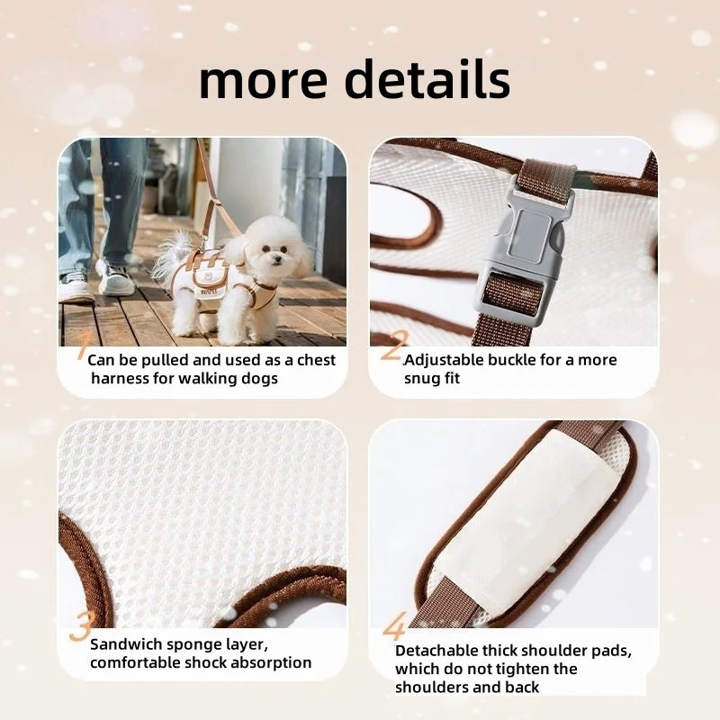 Breathable Hands-Free Pet Carrier Bag for Travel - Smarsty