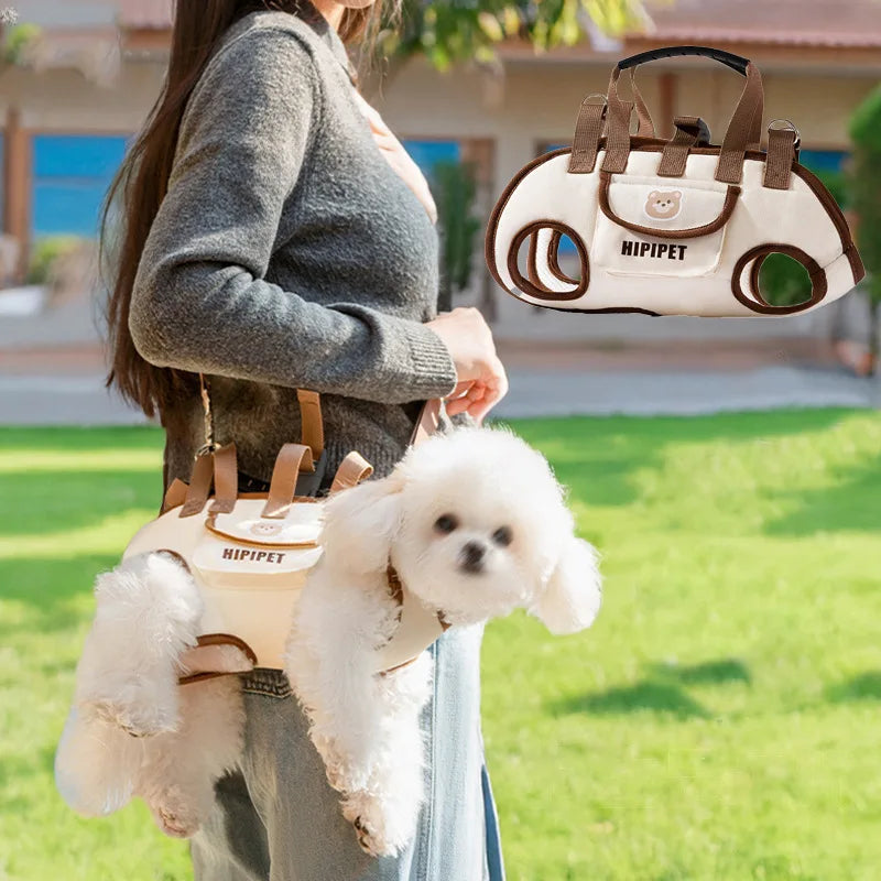 Breathable Hands-Free Pet Carrier Bag for Travel - Smarsty