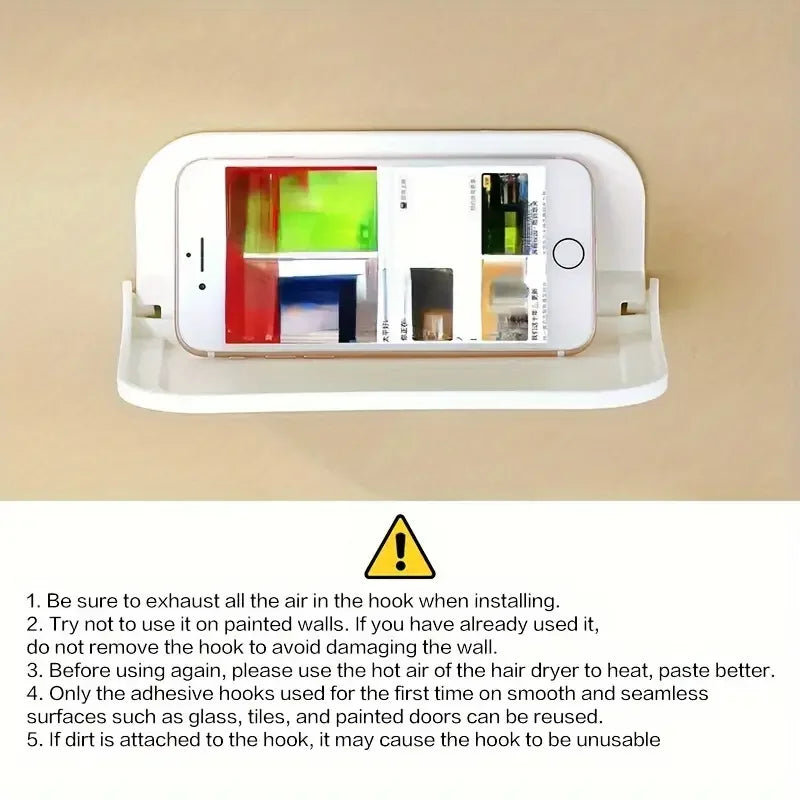 Foldable Wall-Mounted Shelf for Easy Storage - Smarsty