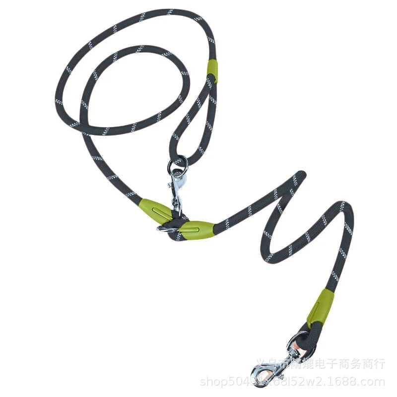 Reflective Nylon Hands Free Dog Leash for Running - Smarsty
