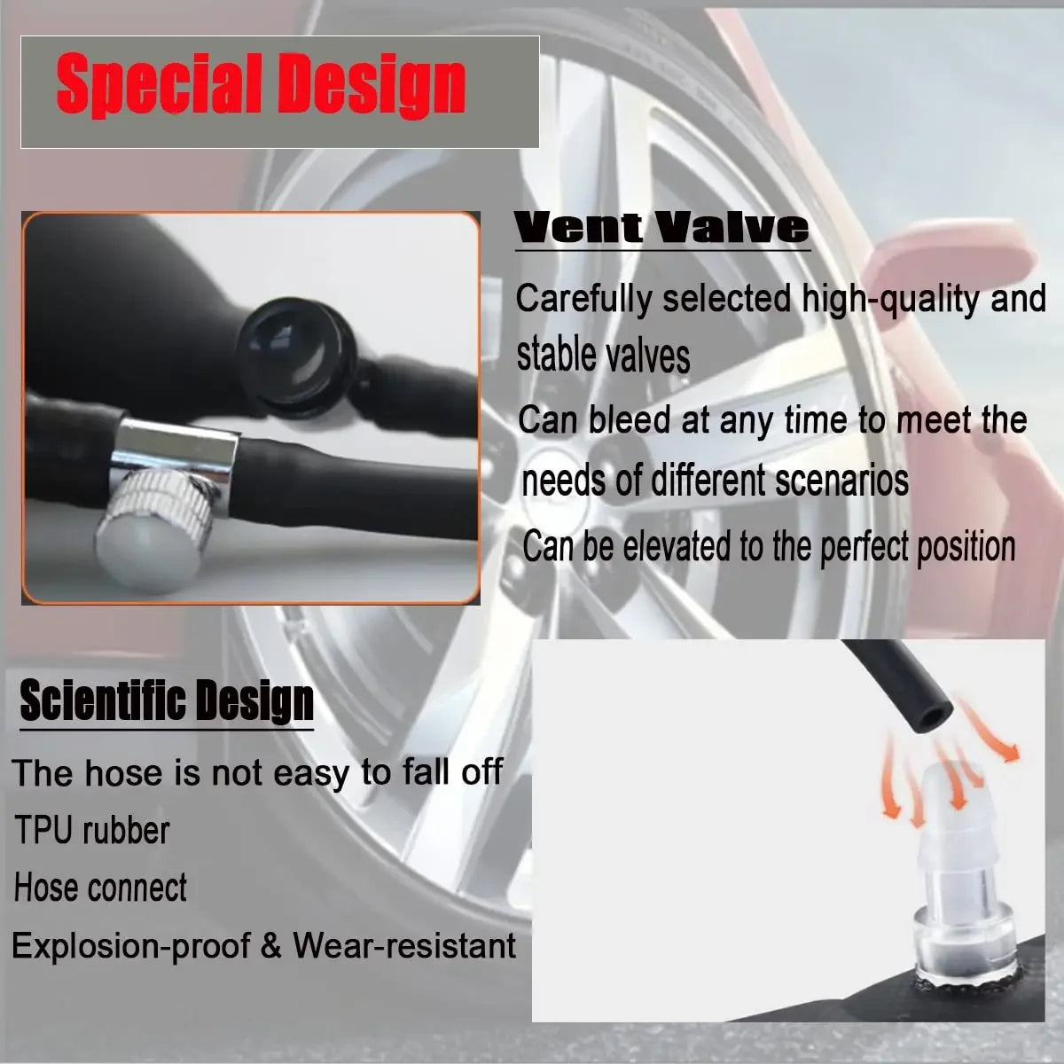 Inflatable Air Pump Wedges for Easy Car Window Installation - Smarsty