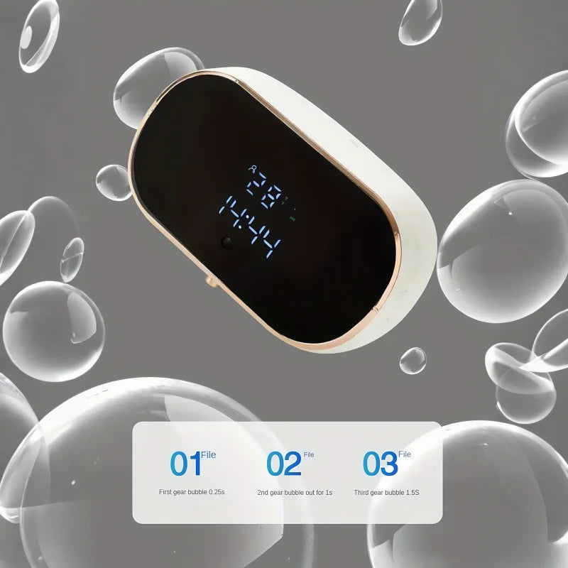 Intelligent Wall Mounted Foam Soap Dispenser with Infrared Sensor - Smarsty