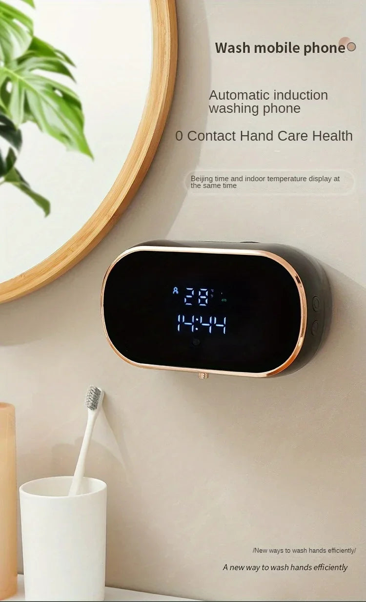 Intelligent Wall Mounted Foam Soap Dispenser with Infrared Sensor - Smarsty