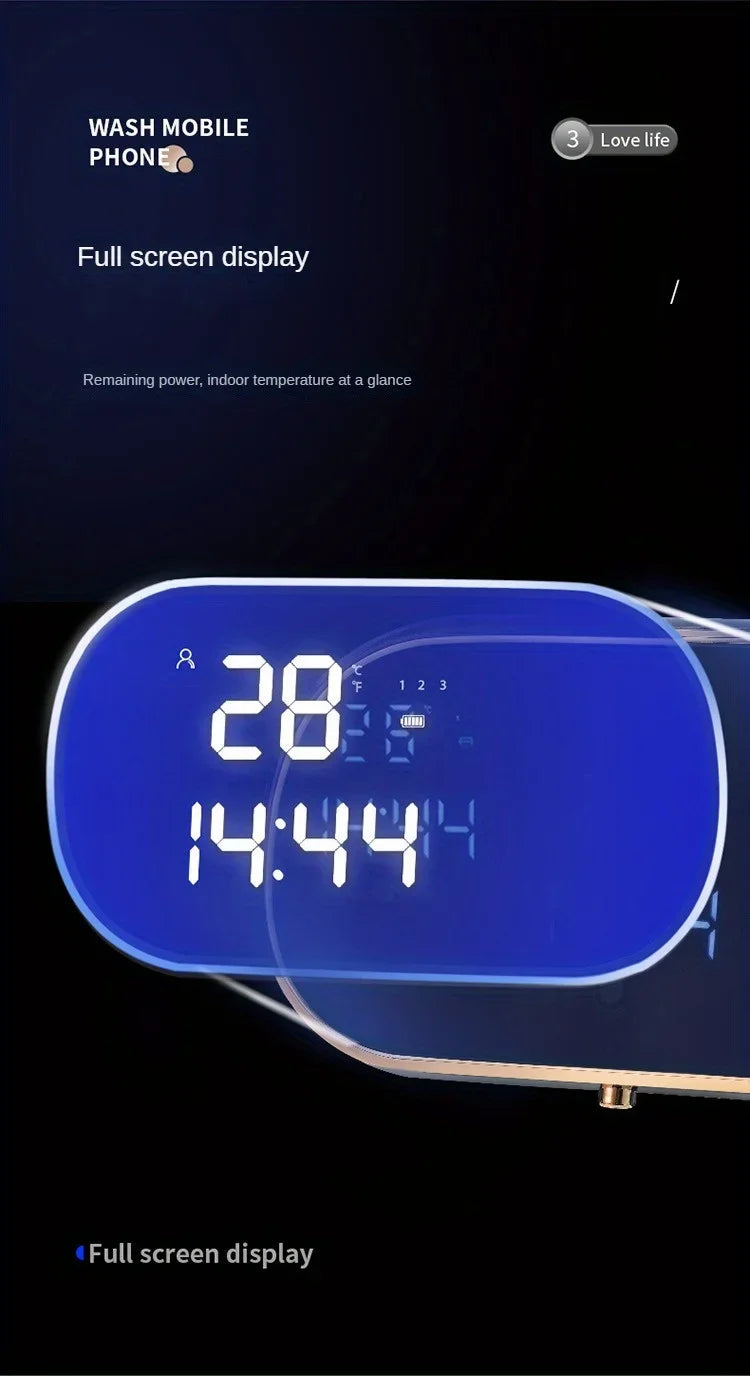 Intelligent Wall Mounted Foam Soap Dispenser with Infrared Sensor - Smarsty