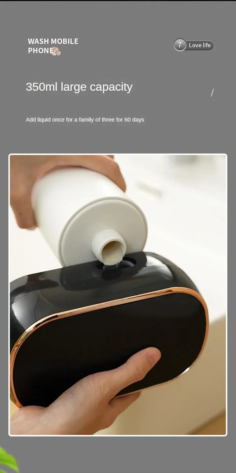Intelligent Wall Mounted Foam Soap Dispenser with Infrared Sensor - Smarsty