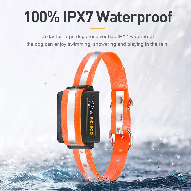 ROJECO 1000 Meter Electric Dog Training Collar Rechargeable Control - Smarsty