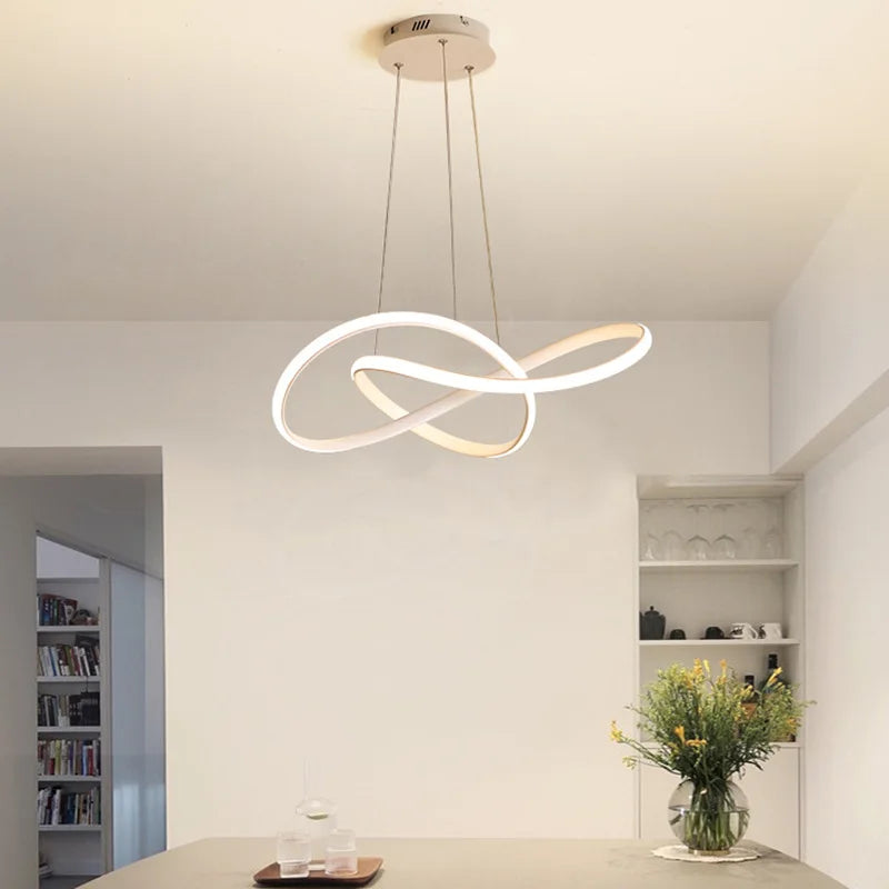 Nordic Modern Clover Pendant Lamp for Dining Room - Smarsty