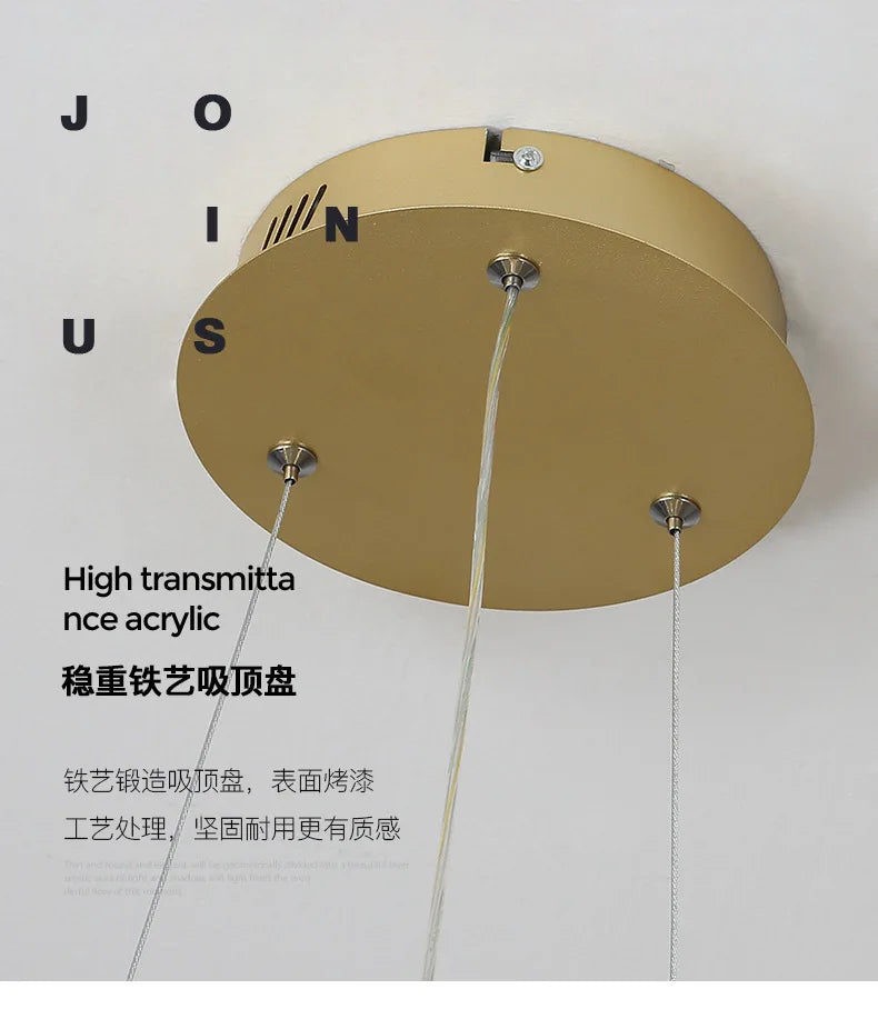 Nordic Modern Clover Pendant Lamp for Dining Room - Smarsty