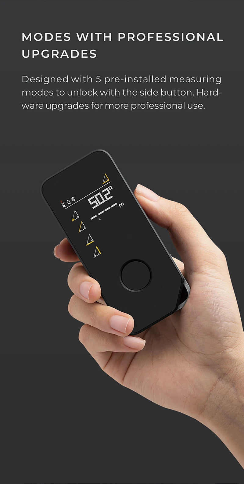 HOTO Smart Laser Measure Pro with LED Display - Smarsty