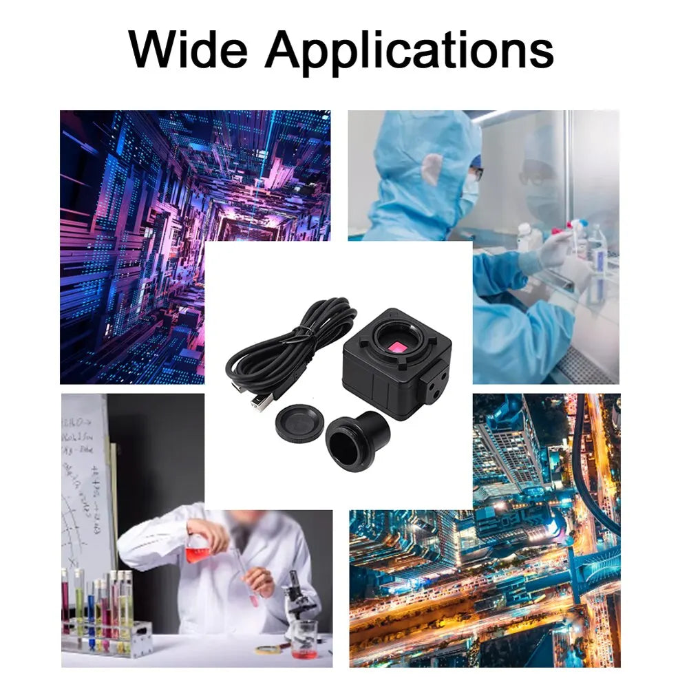 5MP USB Digital Microscope Camera with High Resolution - Smarsty