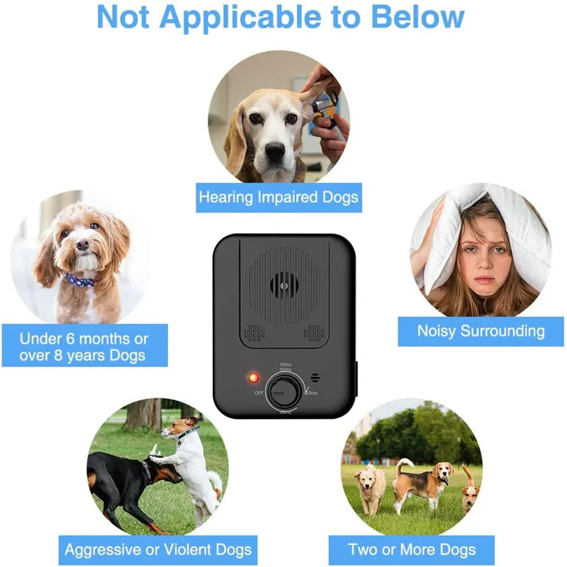 Adjustable Ultrasonic Dog Barking Control Device - Smarsty