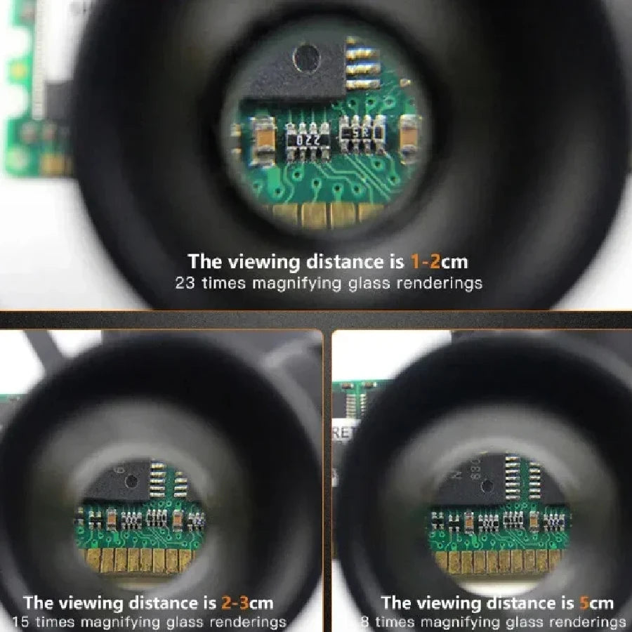 2X LED Magnifier Glasses for Watch Repair - Smarsty